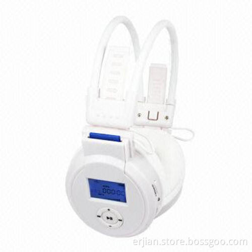 Noise-canceling Wireless Stereo Headphones with LED Screen, 200mA Maximum Charging Power
